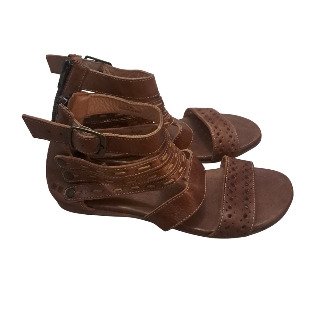 Bed Stu Artemis Sandal Womens 7 Brown Leather Strappy Gladiator Boho Festival - Picture 2 of 11